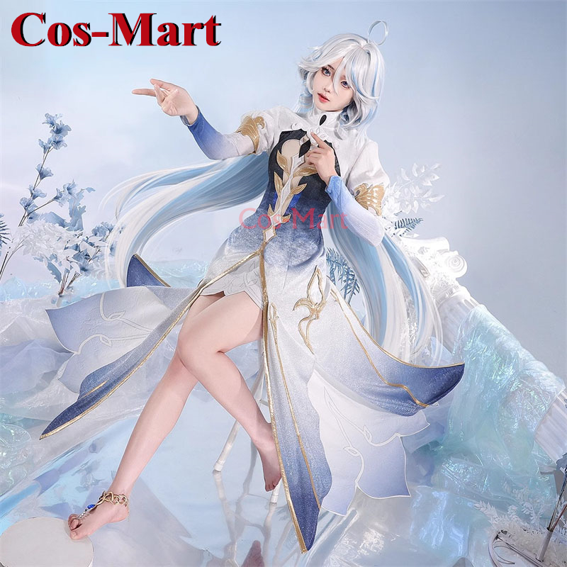 Women'S Fashion Mart - Cos-Mart ゲーム原神インパクト Focalors コスプレ衣装ゴージャスな甘い神衣装制服活動パーティーロールプレイ服新しい