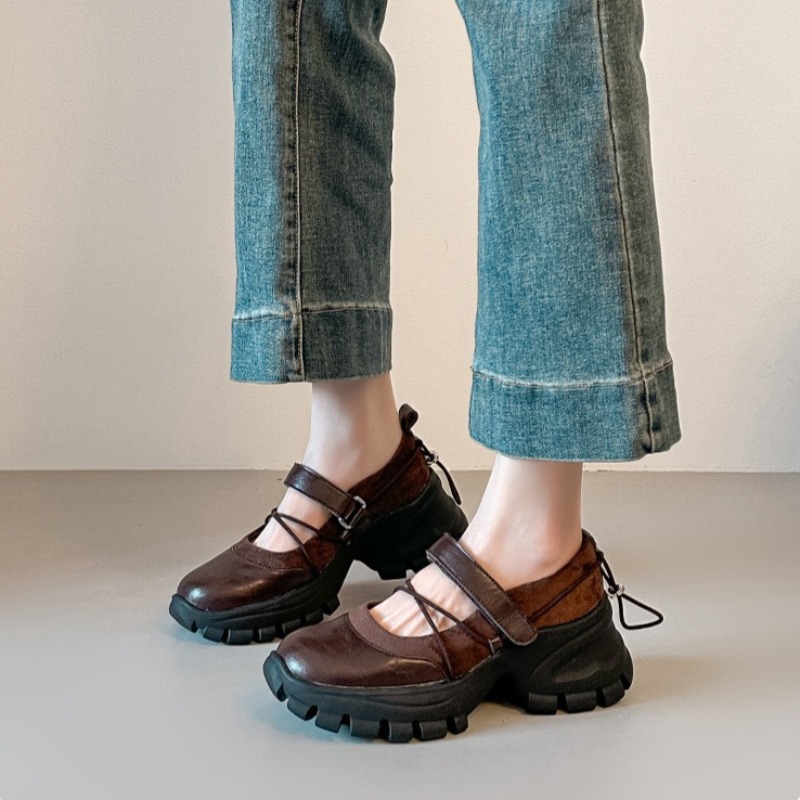 Women'S Fashion Sandals - 新しいレトロバレエメリージェーンシューズファッションソフトソールブランド女性のスニーカーとカジュアルシューズ女性のサンダルザパティージャスデムジェ