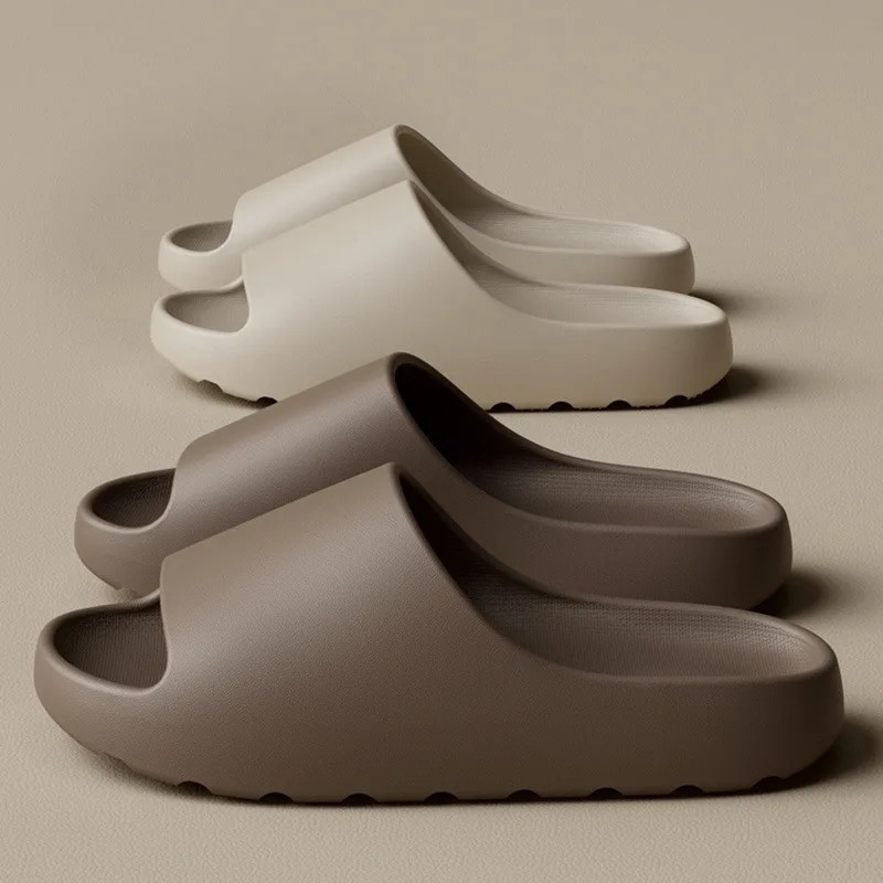Women'S Fashion Sandals - ココナッツスリッパ クラウド厚底サンダル 夏のおしゃれ ソフトボトム ビーチサンダル メンズ
