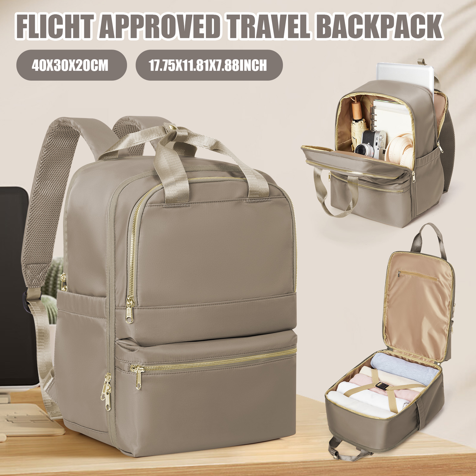 Women'S Fashion Backpack - ライアンエア 40x30x20 トラベルバックパック 女性用、教師エグゼクティブバックパック ラップトップスクールバッグ カップルバックパック