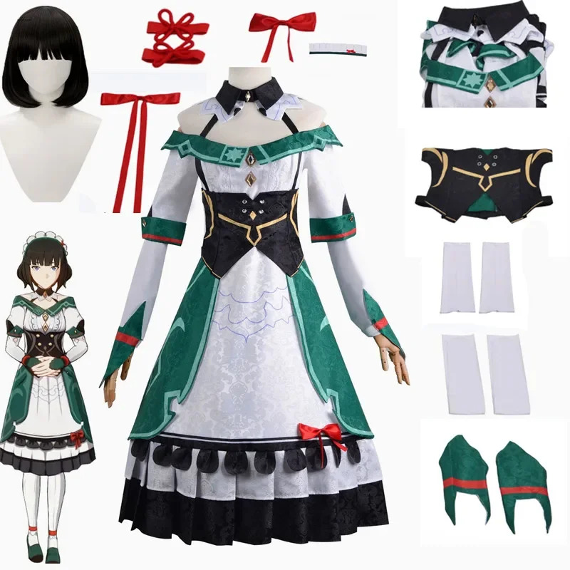 Knitted Vest Women - 2026 原神インパクト カサリン コスプレ衣装 キャサリン キャサリン