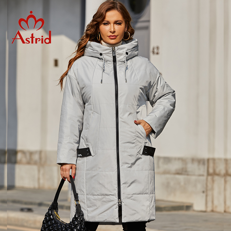 女性用パッド入りルーズフィットジャケット,フード付きコート, - Women'S Fashion Parka のレビューと価格
