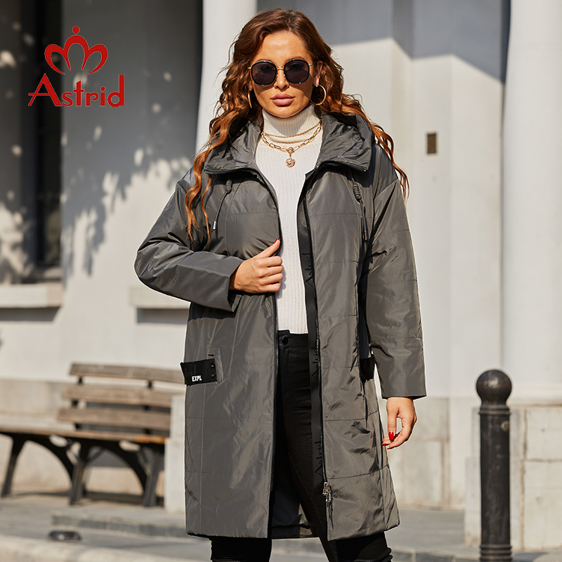 女性用パッド入りルーズフィットジャケット,フード付きコート, - Women'S Fashion Parka のレビューと価格