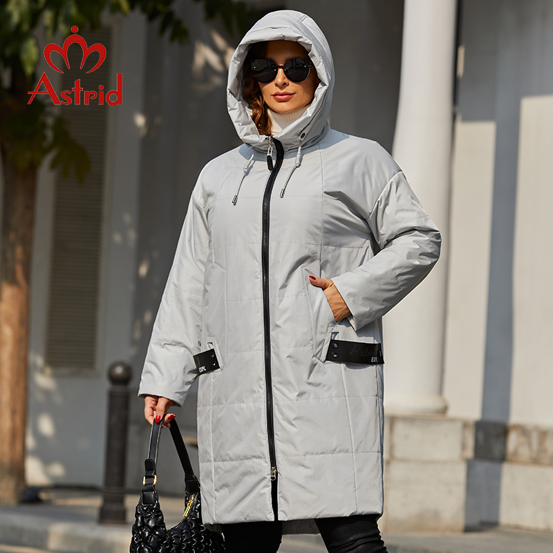 女性用パッド入りルーズフィットジャケット,フード付きコート, - Women'S Fashion Parka のレビューと価格