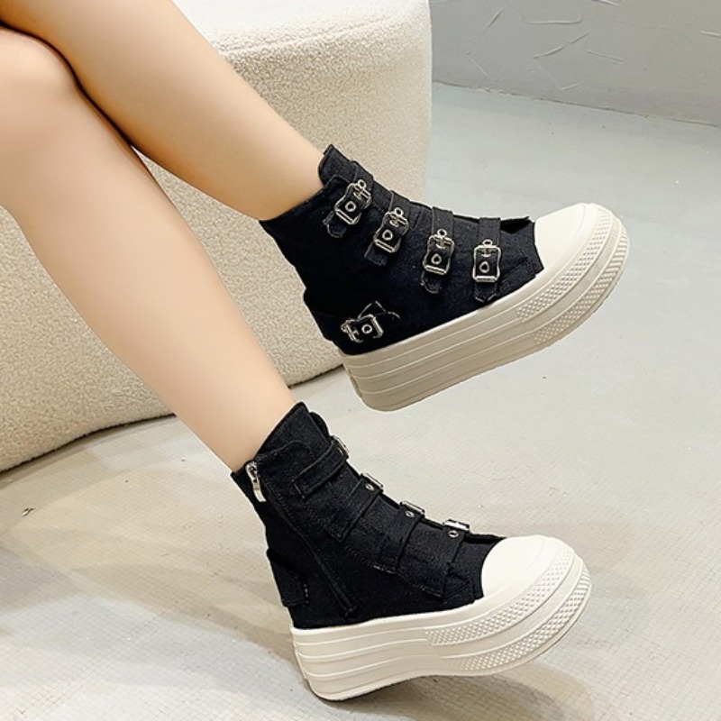 レディースシューズ 2025年春夏新作 カジュアル万能 ハイ - Women'S Fashion Walking Shoes のレビューと価格