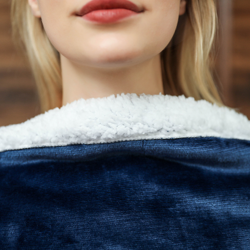 超ロング丈ダブルウォームフランネルブランケット（袖付き）特大 - Hoodie Women Oversized のレビューと価格