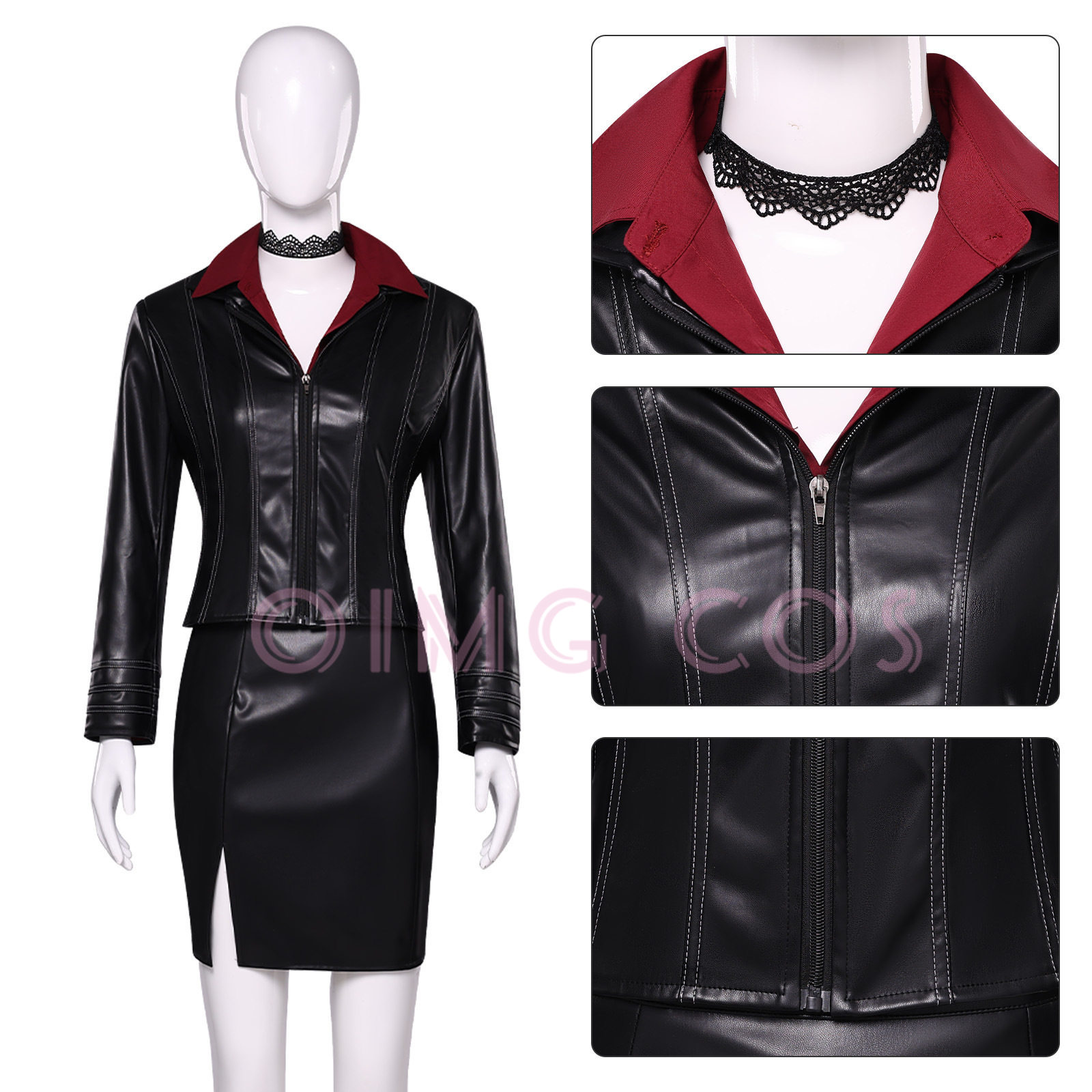 ゲーム レジデント イービル エイダ ウォン レザー ジャケ - Women Fashion Jackets のレビューと価格