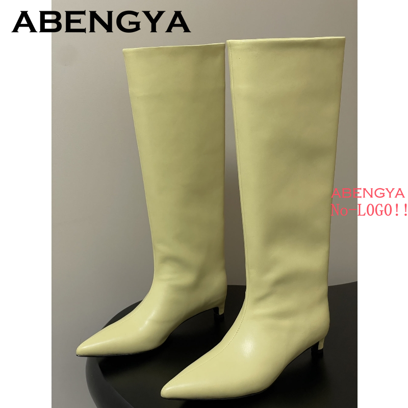 2025秋冬 キトゥンヒール ニーハイブーツ レディース ポ - Women'S Fashion Boots 2025 のレビューと価格