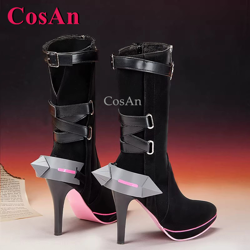 CosAn ゲーム Arknights: エンドフィールド  - Women'S Fashion Leather Boots のレビューと価格