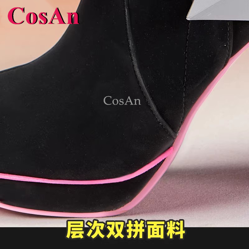 CosAn ゲーム Arknights: エンドフィールド  - Women'S Fashion Leather Boots のレビューと価格