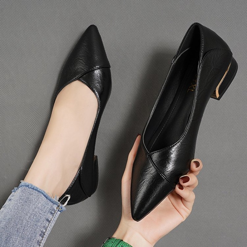 2026年春秋新作 ポインテッドトゥ シングルシューズ レデ - Women'S Fashion Walking Shoes のレビューと価格