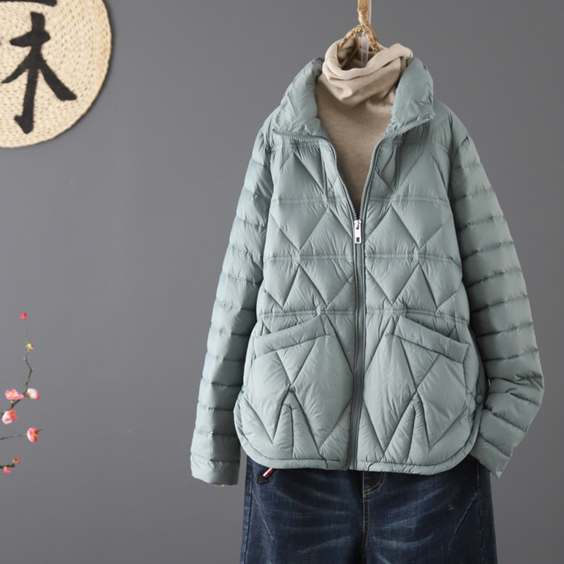 レディースカジュアル秋冬ベスト,超軽量,ダックダウンコート, - Women'S Fashion Parka のレビューと価格
