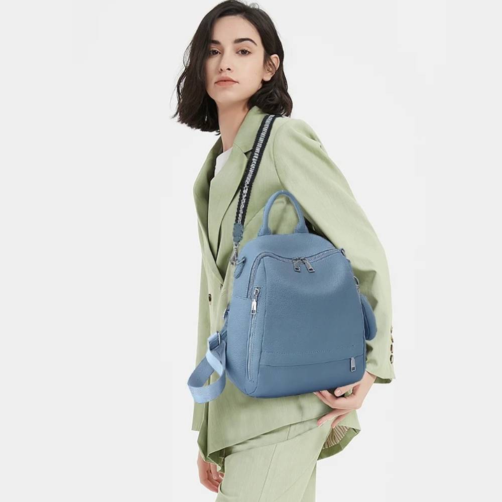 Zency レディース 本革バックパック 高品質スクールバッ - Women'S Fashion Backpack のレビューと価格