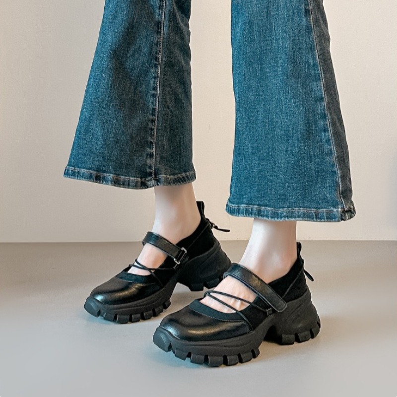 新しいレトロバレエメリージェーンシューズファッションソフトソ - Women'S Fashion Sandals のレビューと価格