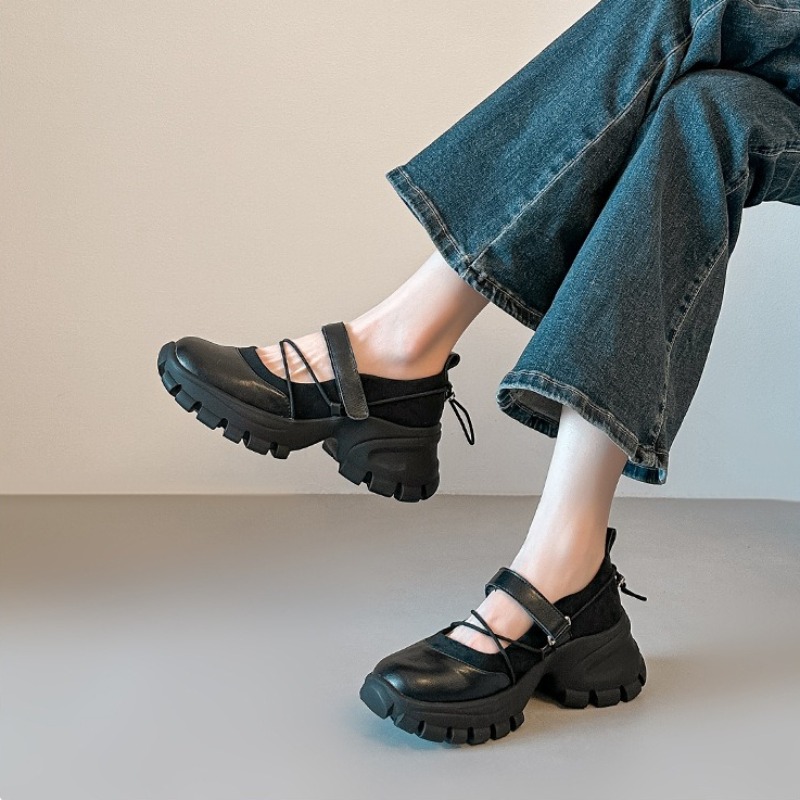 新しいレトロバレエメリージェーンシューズファッションソフトソ - Women'S Fashion Sandals のレビューと価格