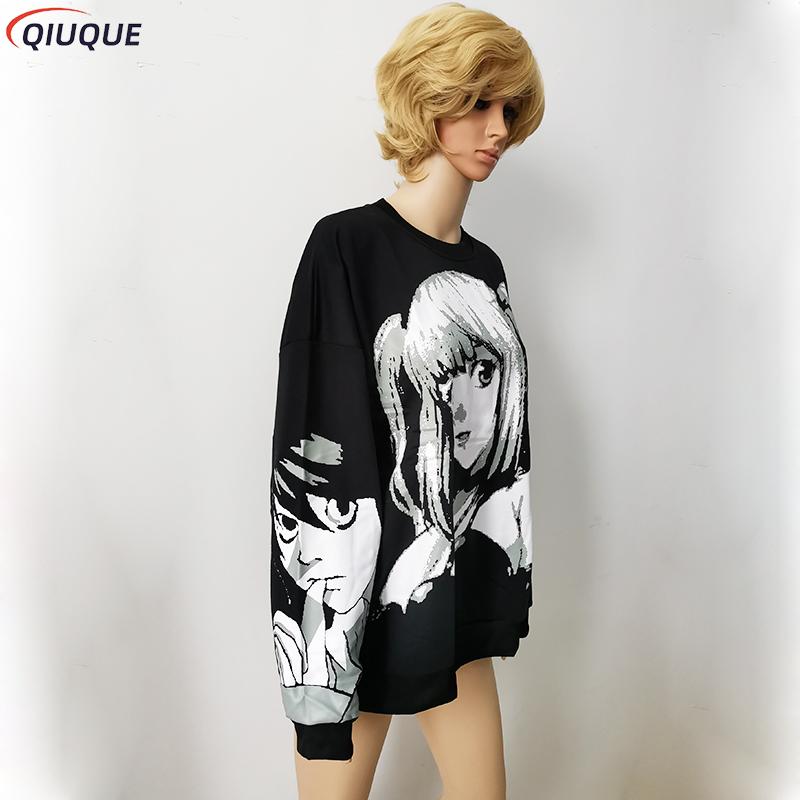 アニメデスノートミサ・アマネパーカー女の子原宿コスプレ衣装韓 - Hoodie Women Oversized のレビューと価格
