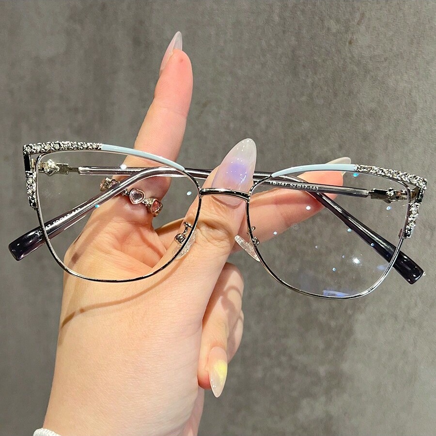 1 個の女性用ファッショナブルな非処方箋メガネ新しい絶妙な高 - Women'S Fashion Glasses Non Prescription のレビューと価格