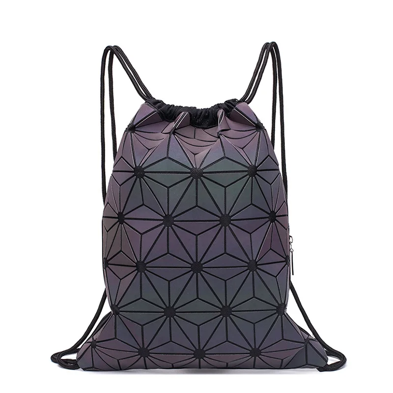 10代の女の子のための巾着バックパック,ホログラフィックバッ - Women'S Fashion Backpack のレビューと価格