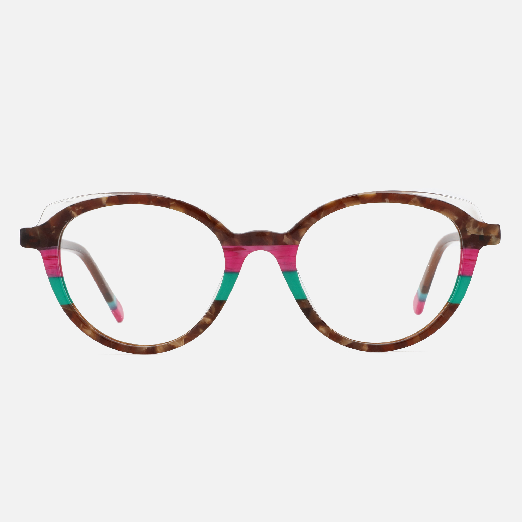 Zenottic-acetate女性用光学メガネ,楕円形フレ - Women'S Fashion Glasses Non Prescription のレビューと価格