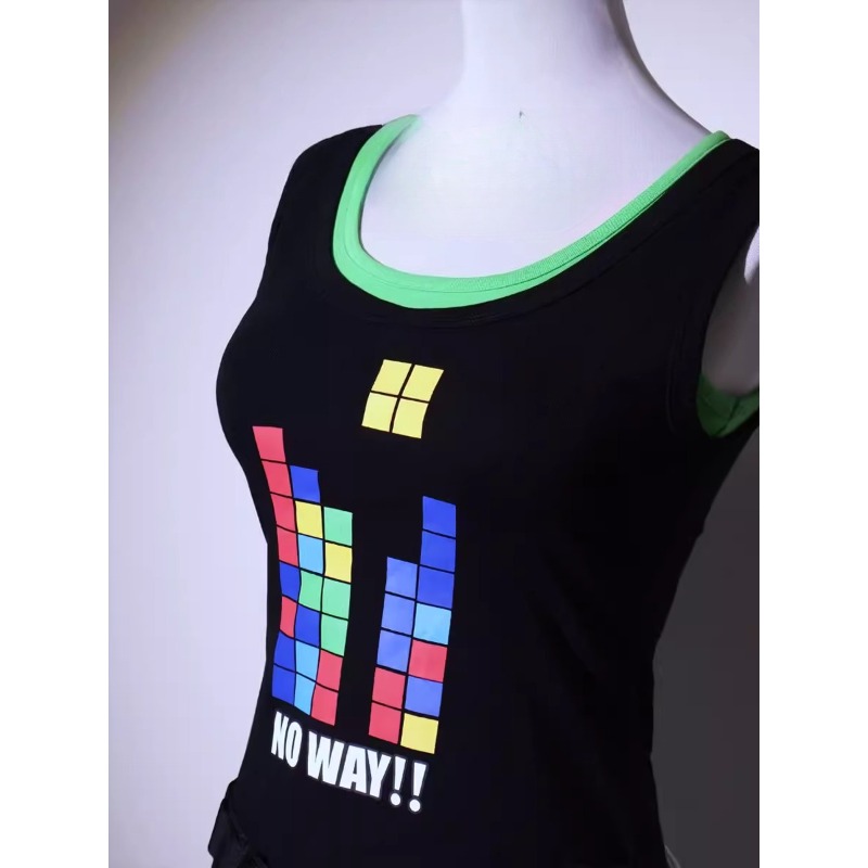 アニメさくら双葉コスプレ衣装ノースリーブルーズベスト Y2k - Knitted Vest Women のレビューと価格