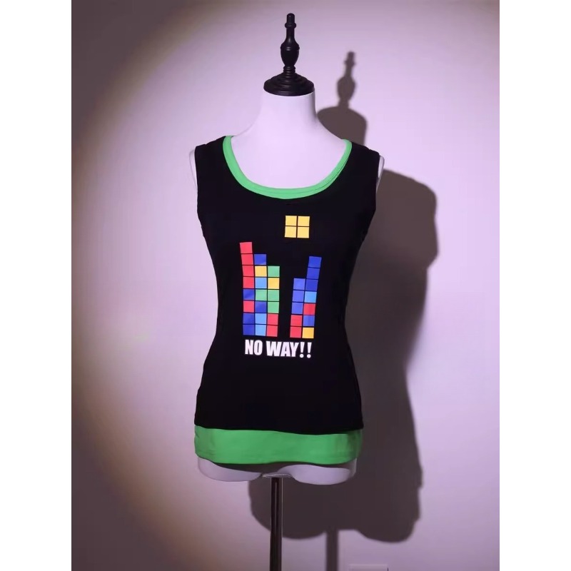 アニメさくら双葉コスプレ衣装ノースリーブルーズベスト Y2k - Knitted Vest Women のレビューと価格