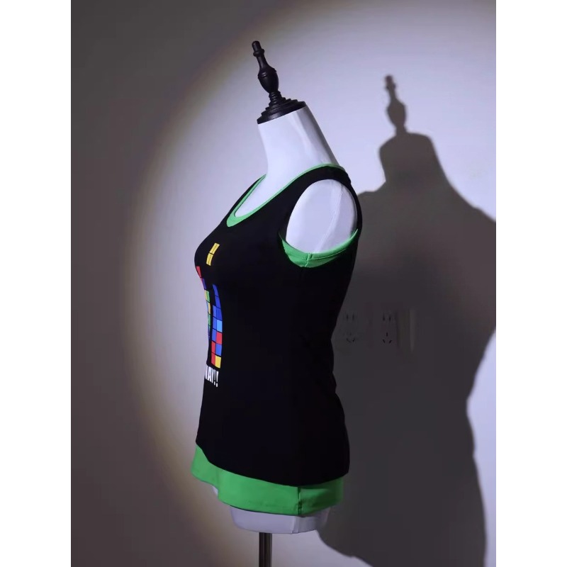 アニメさくら双葉コスプレ衣装ノースリーブルーズベスト Y2k - Knitted Vest Women のレビューと価格