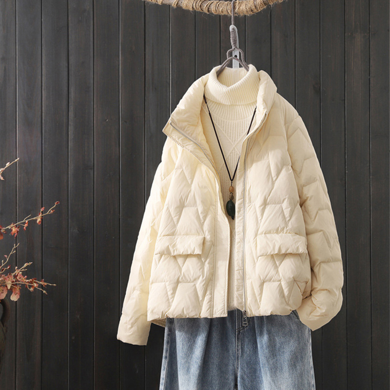 女性の超軽量ダックダウンコート,カジュアル,スリム,ポケット - Women'S Fashion Parka のレビューと価格