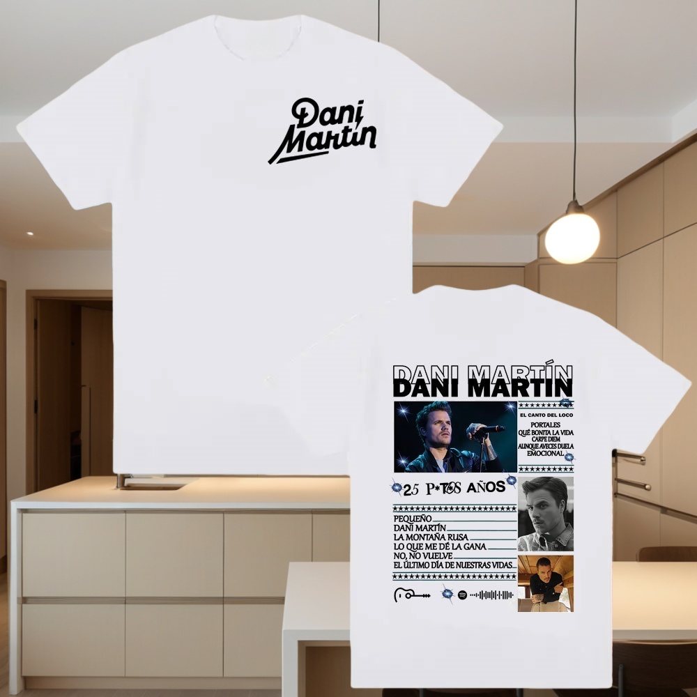 2026 ホット・ダニ・マルティン アルバムツアー Tシャツ - Women'S Fashion Mart のレビューと価格