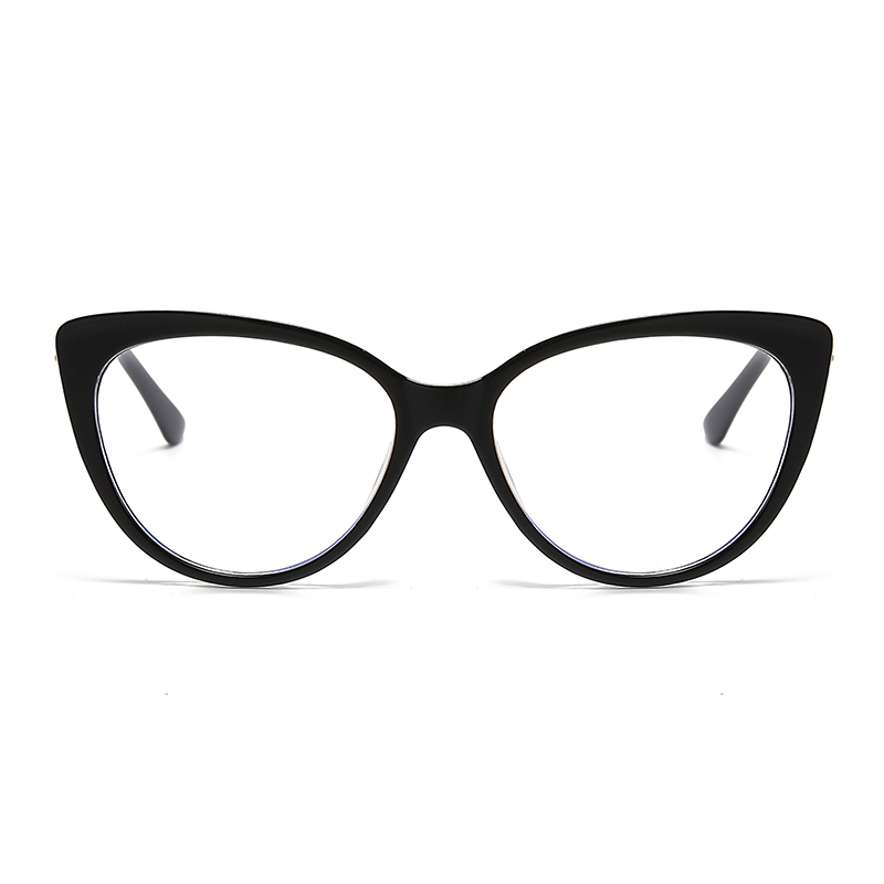 女性用キャットアイブルーライトカットメガネ、度なし、オフィス - Women'S Fashion Glasses Non Prescription のレビューと価格