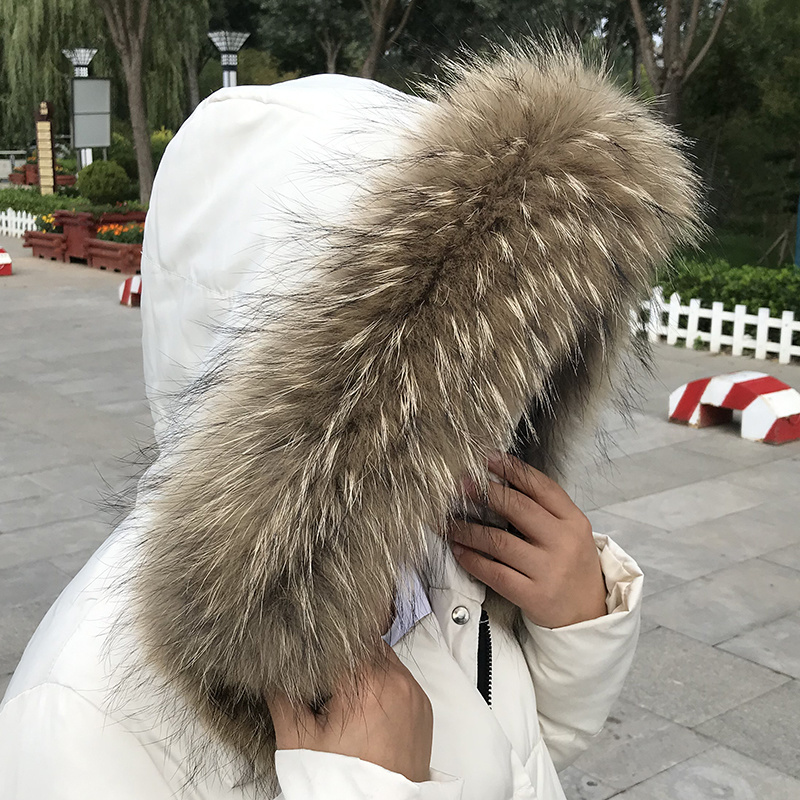 女性用の本物の毛皮の襟,冬用の女性用コートパーカー,アライグ - Women'S Fashion Parka のレビューと価格