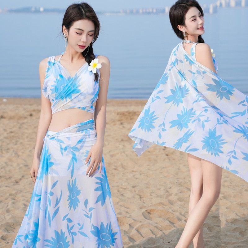 新しいファッショントライアングルビキニ3ピース水着女性用シフ - Women Fashion Style のレビューと価格