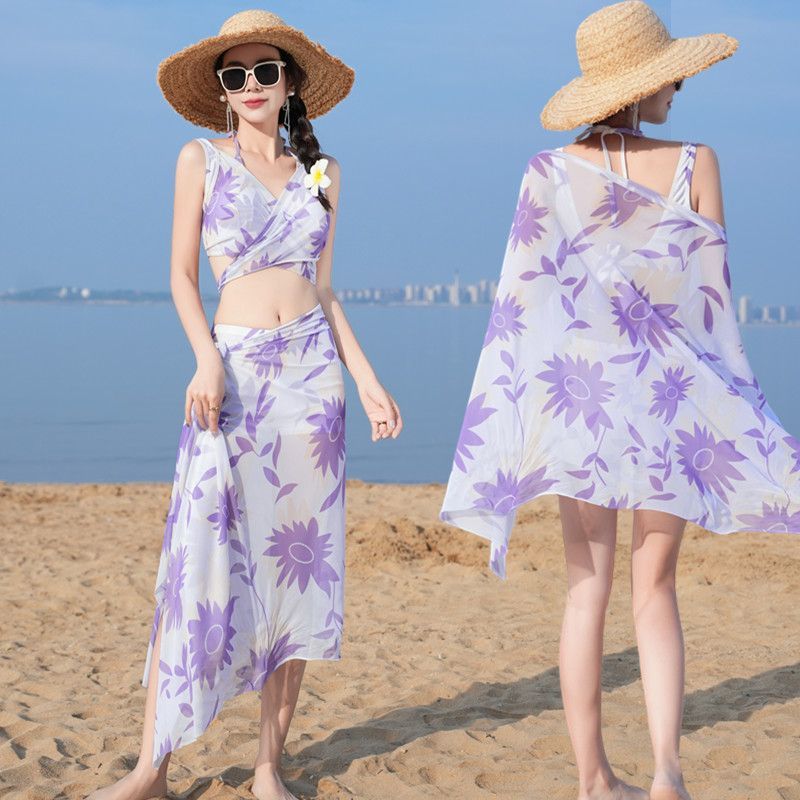 新しいファッショントライアングルビキニ3ピース水着女性用シフ - Women Fashion Style のレビューと価格