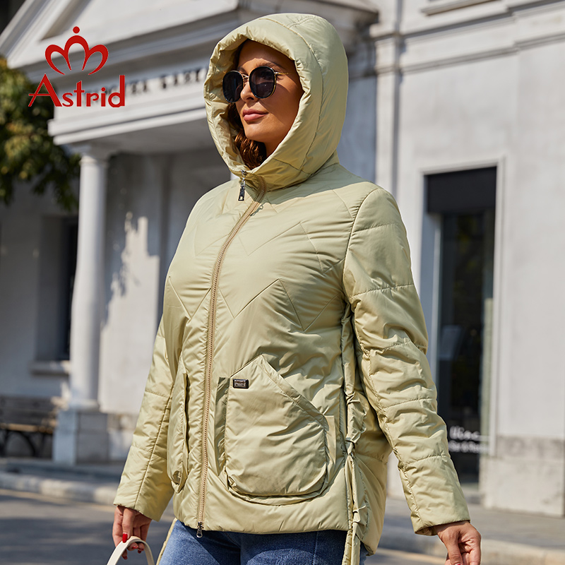 アストリッド2022春女性パーカープラスサイズショートグレー - Women'S Fashion Parka のレビューと価格
