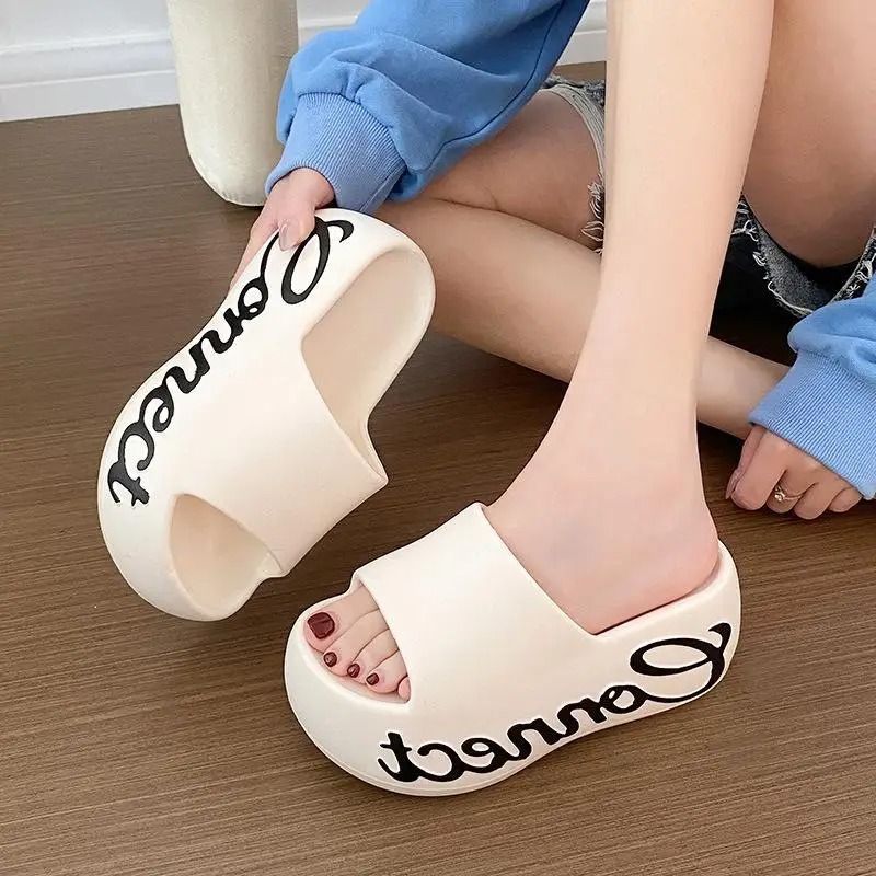 EVA厚底ヒールレディースサンダル夏ファッションアウトドアビ - Women'S Fashion Sandals のレビューと価格