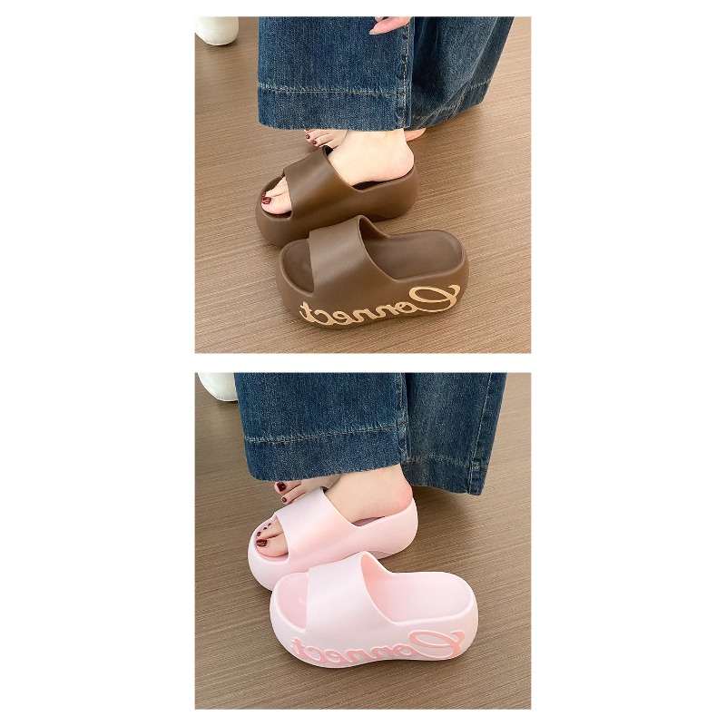 EVA厚底ヒールレディースサンダル夏ファッションアウトドアビ - Women'S Fashion Sandals のレビューと価格