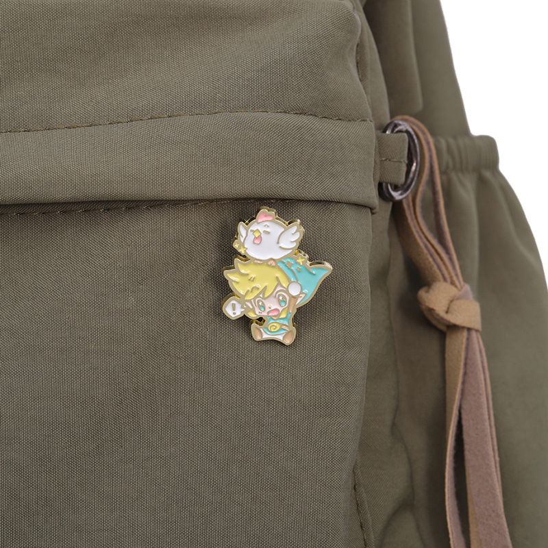 アドベンチャーゲームバッジエナメルピンブローチ女性用ラペルピ - Women'S Fashion Backpack のレビューと価格
