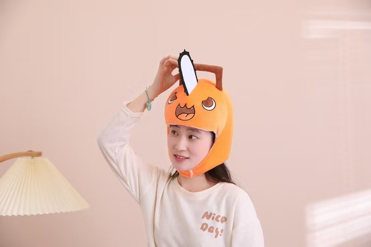 アニメチェーンソーマンポチタコスプレぬいぐるみヘッドギアキャ - Women Fashion Jackets のレビューと価格