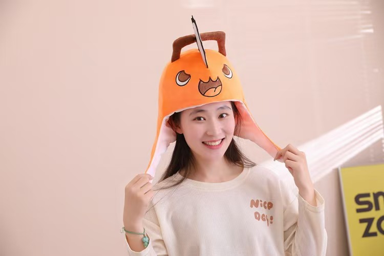 アニメチェーンソーマンポチタコスプレぬいぐるみヘッドギアキャ - Women Fashion Jackets のレビューと価格