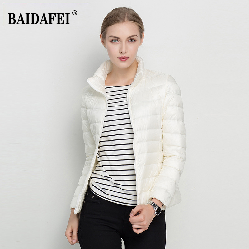 レディースショート丈ダウンジャケット 2025年新作 スタン - Women'S Fashion Parka のレビューと価格