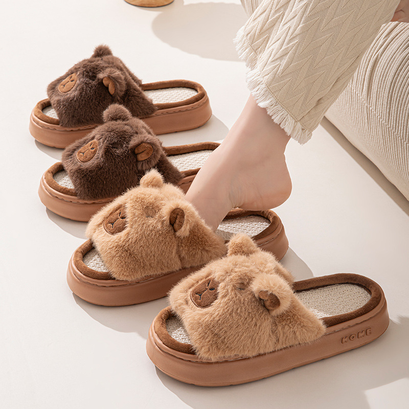 麻漫画女性のスリッパホームフラットカジュアル春夏高級デザイナ - Women'S Fashion Walking Shoes のレビューと価格