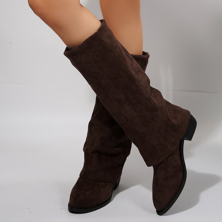 女性のニーハイブーツ秋のファッションポインテッドトゥの靴クラ - Women'S Fashion Boots 2025 のレビューと価格