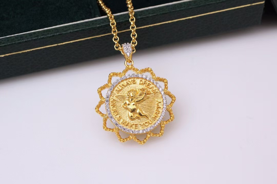 ビクトリア朝時代 925 シルバー古代ローマコインチェーンネ - Women'S Fashion Victorian Era のレビューと価格
