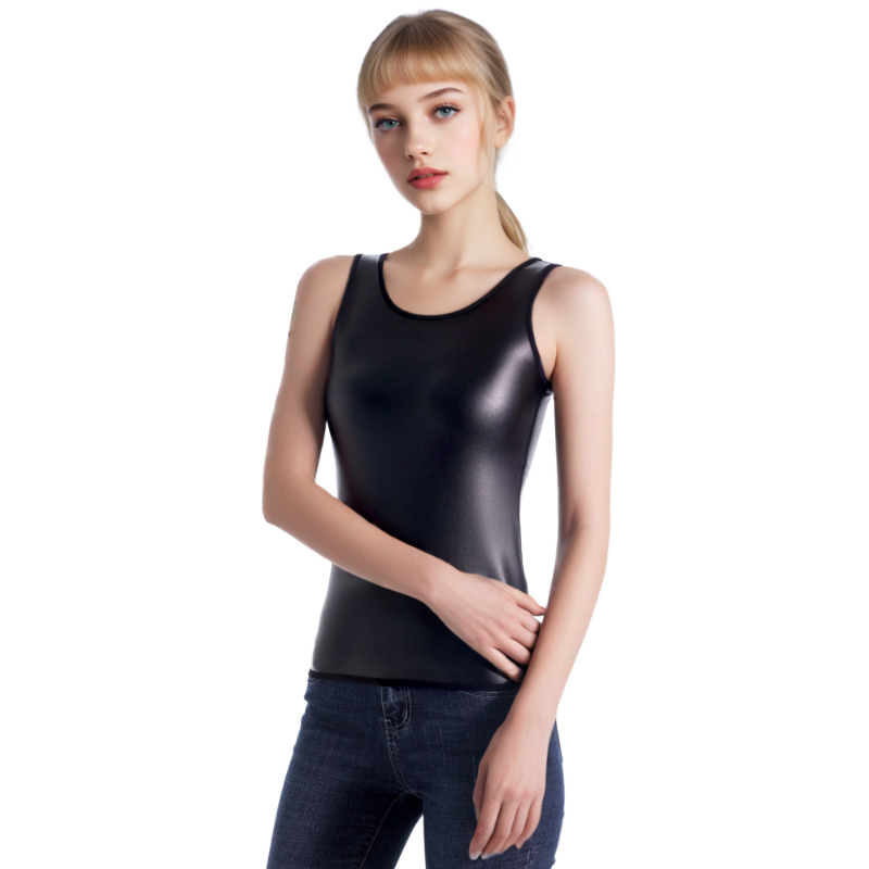 クールガール　新作　Oネック　ボディシェイパー　レザー　ノー - Women Fashion Style のレビューと価格