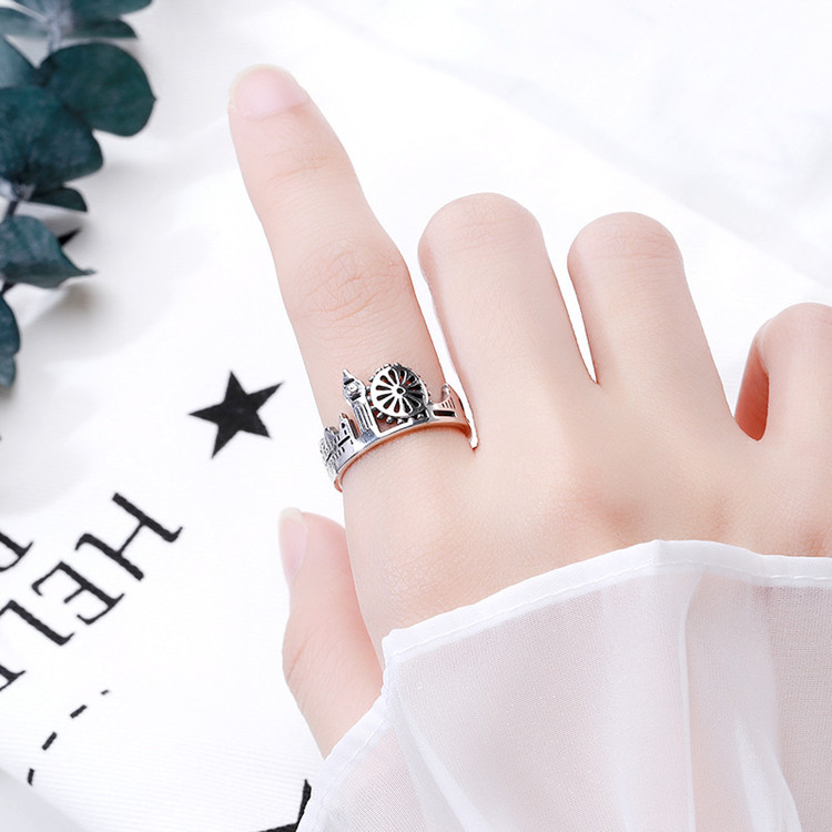 女性のためのパーソナライズされた城の橋の時計タワー,都市のオ - Women'S Fashion Garden City のレビューと価格